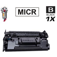 Hewlett Packard CF287A mICR Black Laser Toner Cartridge Premium Compatible