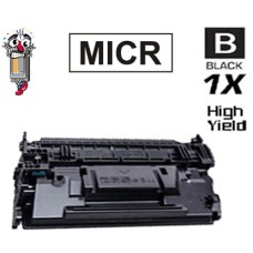 Hewlett Packard CF287X mICR Black High Yield Laser Toner Cartridge Premium Compatible