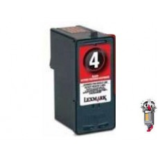 Lexmark #4 18C1974 Black Inkjet Cartridge Remanufactured