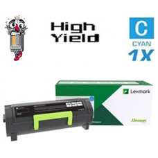 Genuine Lexmark 20N2HC0 Cyan High Yield Laser Toner Cartridge