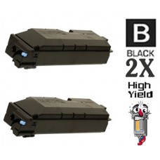 2 PACK Kyocera Mita TK6307 combo Laser Toner Cartridge Premium Compatible
