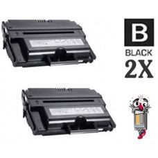 2 PACK Dell NX994 (330-2209) Black High Yield combo Laser Toner Cartridge Premium Compatible