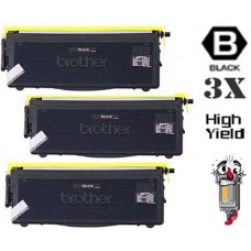 3 PACK Brother TN570 High Yield combo Laser Toner Cartridges Premium Compatible