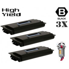 3 PACK Genuine Copystar 370AB016 Black combo Laser Toner Cartridges