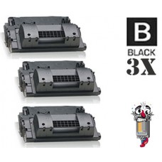 3 PACK Hewlett Packard CF281A HP81A combo Laser Toner Cartridges Premium Compatible