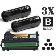 3 PACK Xerox 106R03582 101R00554 combo Laser Toner Cartridges Premium Compatible