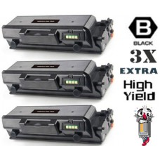 3 PACK Genuine Xerox 106R03624 Extra Black High Yield combo Laser Toner Cartridges
