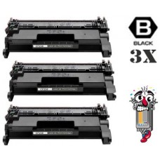3 PACK Genuine Hewlett Packard CF258A combo Laser Toner Cartridges