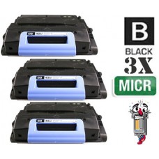 3 PACK Hewlett Packard Q5945M HP45M mICR combo Laser Toner Cartridges Premium Compatible