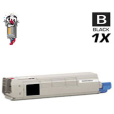 Genuine Okidata 43837128 Black Toner Cartridge