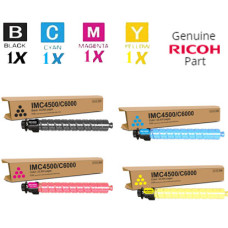 4PK Genuine Ricoh 84228 Black Laser Toner Cartridge