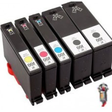 5 PACK Lexmark #150XL combo Ink Cartridges Remanufactured