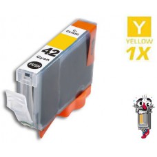 Canon CLI42Y Yellow Inkjet Cartridge Remanufactured