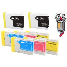 8 PACK Brother LC51 combo Ink Cartridges Remanufactured