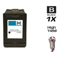 Hewlett Packard HP61XL Black High Yield Inkjet Cartridge Remanufactured