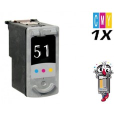 Canon CL51 Color Inkjet Cartridge Remanufactured