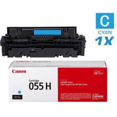 Genuine Canon 055H High Capacity Cyan Laser Toner Cartridge