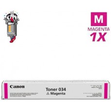 Genuine Canon 034 Magenta Laser Toner Cartridge
