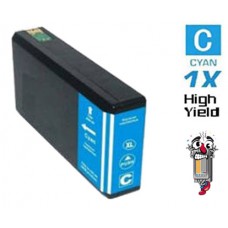 Epson T676XL High Yield Cyan Inkjet Cartridge Remanufactured