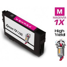 Epson T812XL320 High Yield Magenta Ink Cartridge Remanufactured