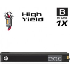Hewlett Packard CN625AM HP970XL Black High Yield Inkjet Cartridge Remanufactured