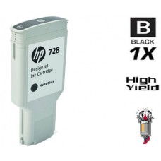 Genuine Hewlett Packard F9J68A HP728XL High Yield Matte Black Ink Cartridge