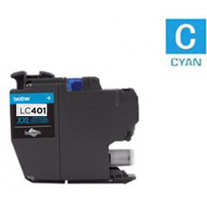 Brother LC401C Cyan Inkjet Cartridge Remanufactured
