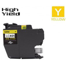 Brother LC401XLY Yellow Inkjet Cartridge Remanufactured