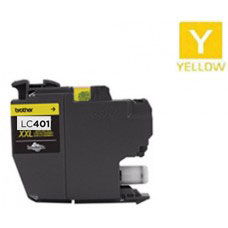 Brother LC401Y Yellow Inkjet Cartridge Remanufactured Brother LC401Y Yellow Inkjet Cartridge Remanufactured