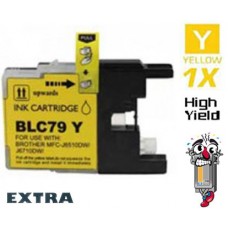 Brother LC79Y Extra High Yield Yellow Inkjet Cartridge Remanufactured
