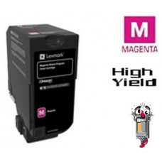 Genuine Lexmark 74C1SM0 Magenta Laser Toner Cartridge