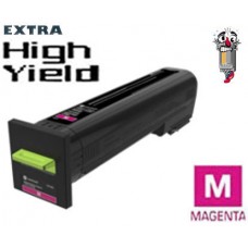 Genuine Lexmark 82K0X30 Extra High Yield Magenta Laser Toner Cartridge