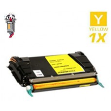 Lexmark C736H1YG High Yield Yellow Laser Toner Cartridge Premium Compatible