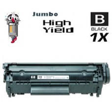 Hewlett Packard Q2612XX HP12XX Jumbo Black High Yield Laser Toner Cartridge Premium Compatible
