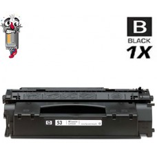 Hewlett Packard Q7553A HP53A Black Laser Toner Cartridge Premium Compatible