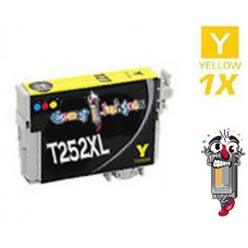 Epson T252XL High Yield Yellow Inkjet Cartridge Remanufactured
