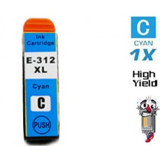 Epson T312XL220 Claria High Yield Cyan Inkjet Cartridge Remanufactured