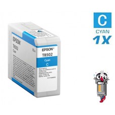 Genuine Epson T850200 UltraChrome Cyan Inkjet Cartridge