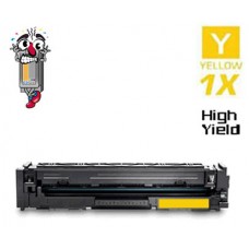 Hewlett Packard HP206X W2112X High Yield Yellow Laser Toner Cartridges Premium Compatible