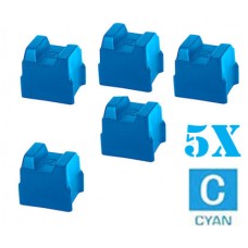 5-Pack Xerox 016-2041-00 Cyan Ink Cartridges Premium Compatible