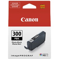 Canon PFI-300 PBK Photo Black Standard Inkjet Cartridge
