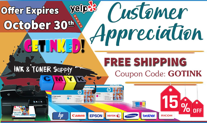 My Cartridge Store Customer Appreciation