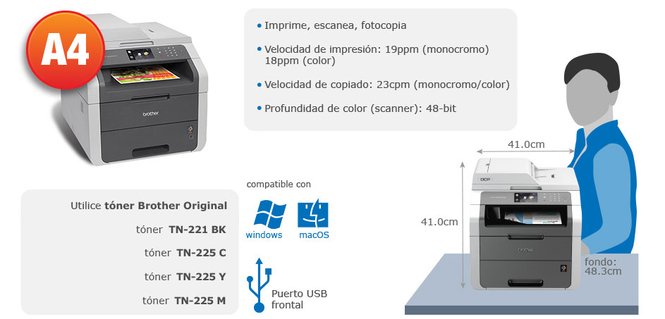 Brother International - MFC - DCP-9020CDN